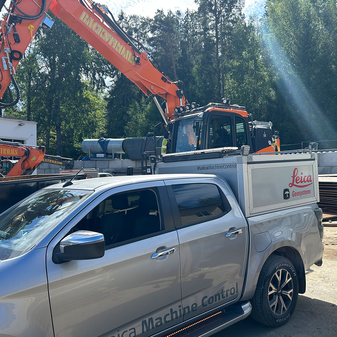 CONPART är återförsäljare för Leica Geosystems maskinstyrning för entreprenadmaskiner. Hos oss hittar du rätt lösning för ditt projekt.